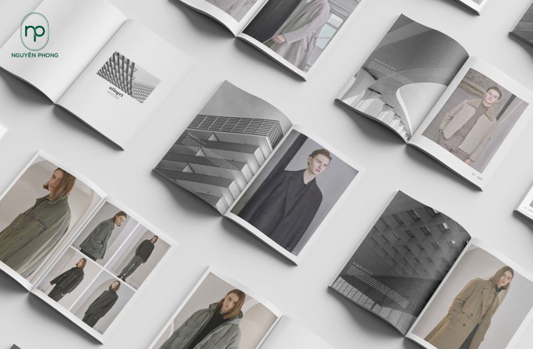 Mẫu catalogue thời trang thiết kế dạng tạp chí thương hiệu